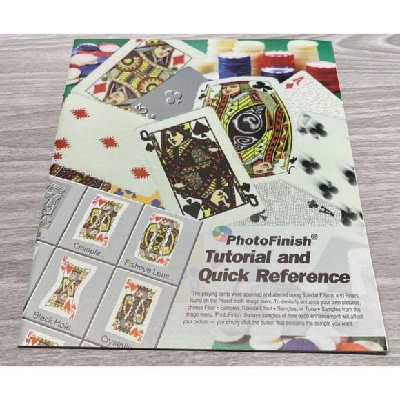 Photo Finish for Windows Users Guide PC Paintbrush Series ZSoft NO SOFTWARE - Picture 6 of 12